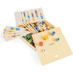New Classic Toys Perlen-Fädelspiel