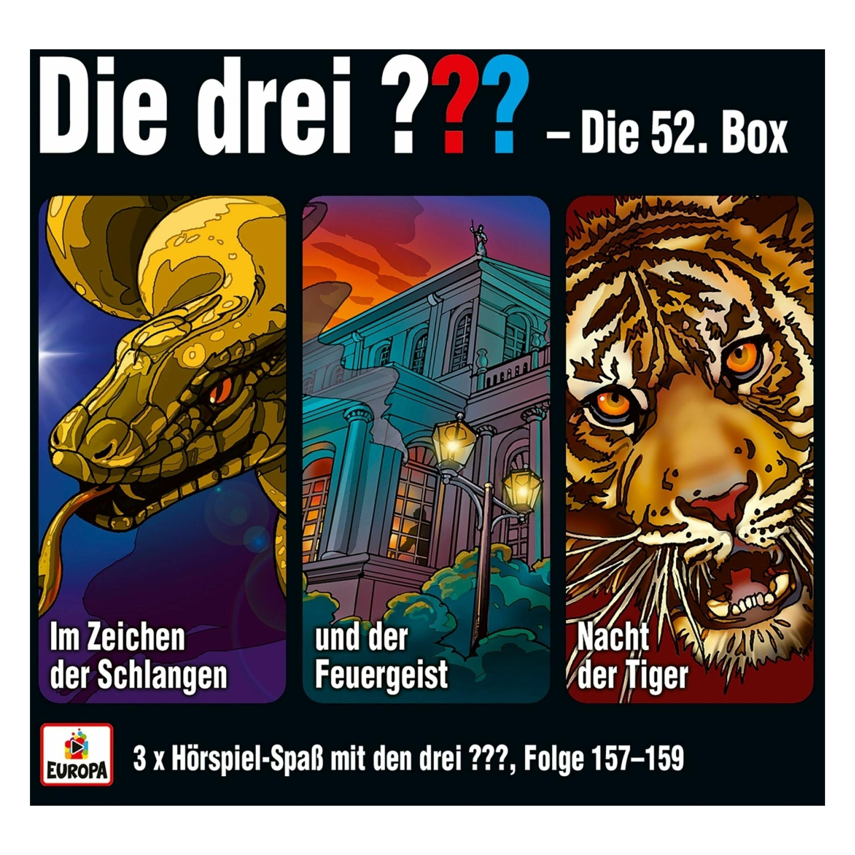 Sony Music 52. Box (Folgen 157 - 159) (Die drei ???, Deutsch) (43105208)