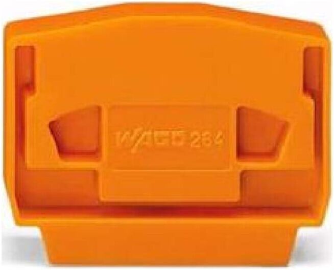 WAGO GmbH& Co. KG Abschluß-u.Zwischenplatte orange 4mm dick 264-369)