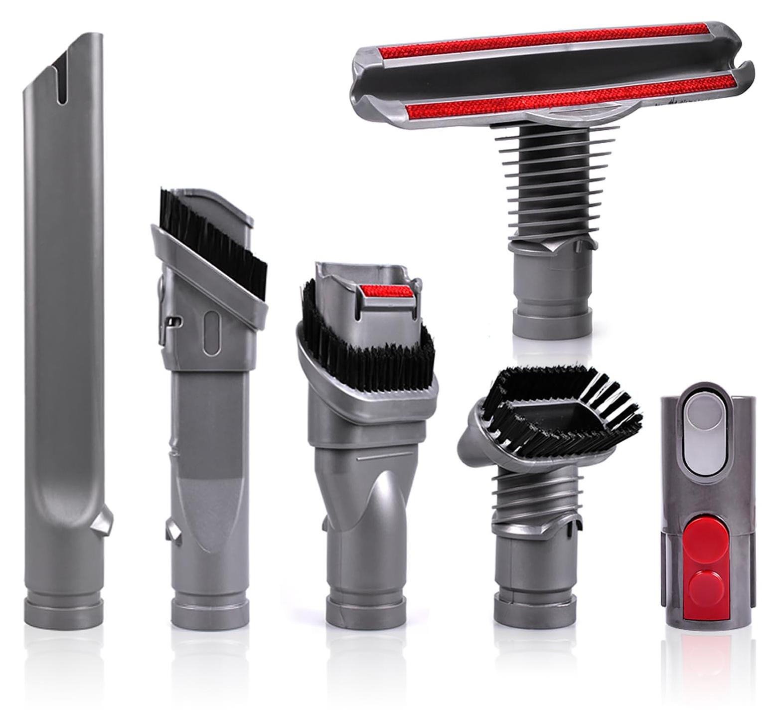 Dripio 6-delige borstelset voor Dyson V6–V15 en DC33–DC62