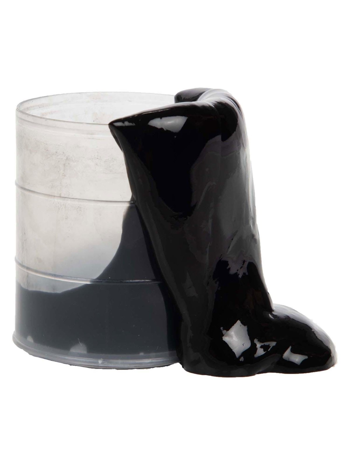 Toi-Toys Crazy Slime Black Slime in Mini Oil Barrel