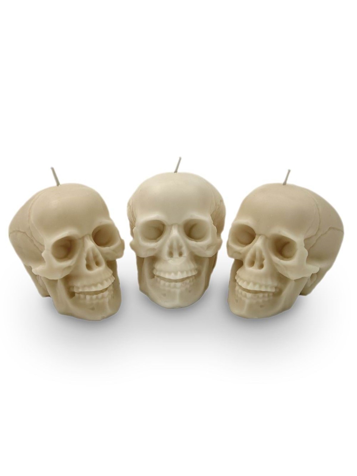 Mikamax Skull Candle Set