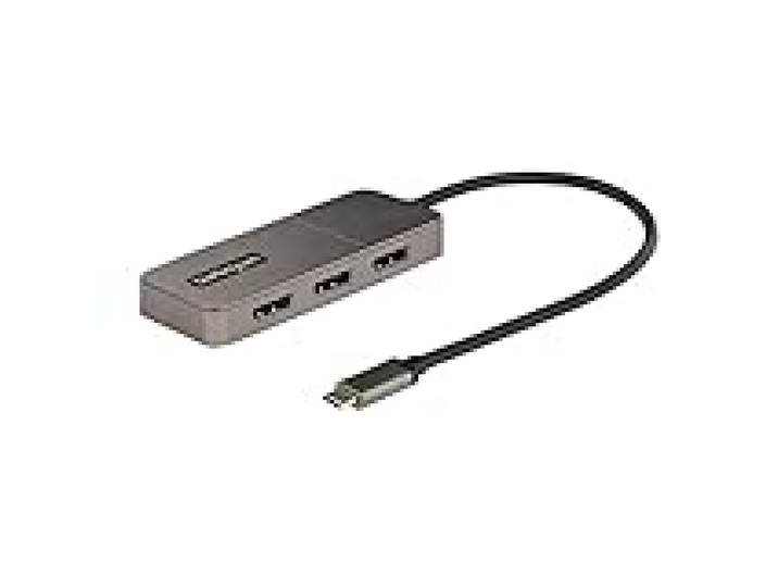 StarTech Adaptateur MST USB-C 3 Ports, Triple 4K 60Hz DP, HDR, Windows, DSC