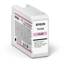 Epson C13T47A60N - Tintenpatrone, light magenta (helles magenta)