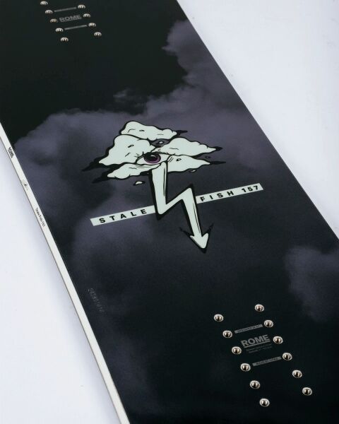Rome SDS Snowboard Rome Stale Fish (157cm - Schwarz)