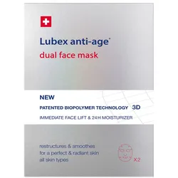 2 Stück Lubex anti-age Dual Face Mask