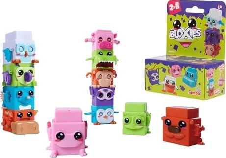 Simba-Dickie Bloxies Spielfiguren Serie 1 (2er-Pack) (sortierter Artikel, 2 Figuren)