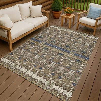 Addison Rugs Machine Washable Indoor/ Outdoor Global Haswell Chantille Rug