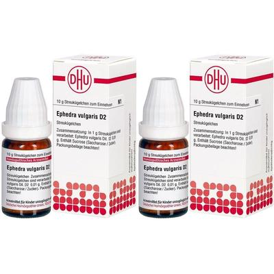Ephedra Vulgaris D 2 Globuli 2x 2x10 g