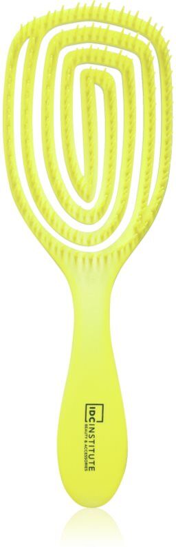 IDC Institute Neon brosse à cheveux teinte Yellow 1 pcs