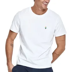 Panos Emporio Love Element Tee Limited Edition Weiß Baumwolle Large Herren