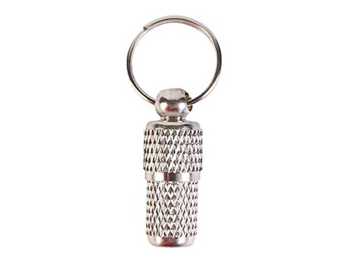 Trixie Dumbbell Metalen ID Tag, Chroom