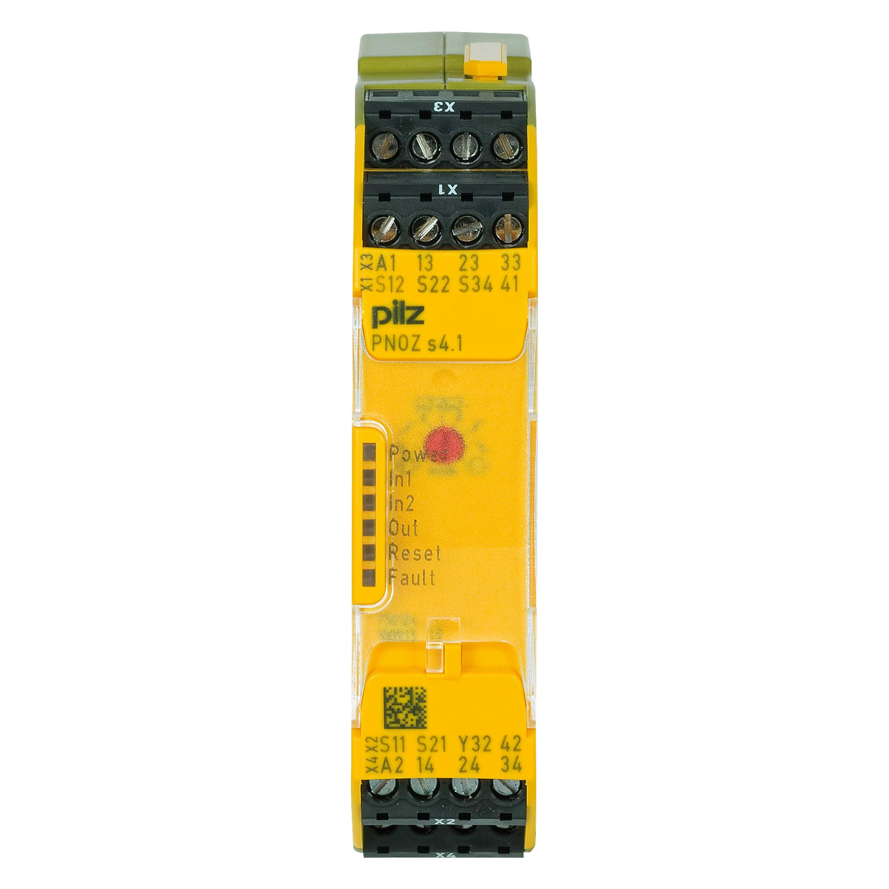 Pilz 750124 PNOZ s4.1 24VDC 3 n/o 1 n/c (750124)