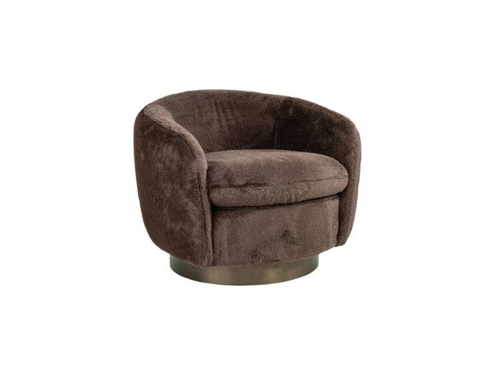 Design Sessel „Colmar“ Chocolat Fluffy Richmond Interiors