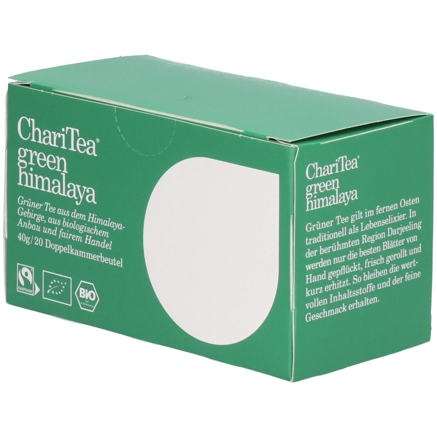 Charitea Green Himalaya Bio 20 St Filterbeutel