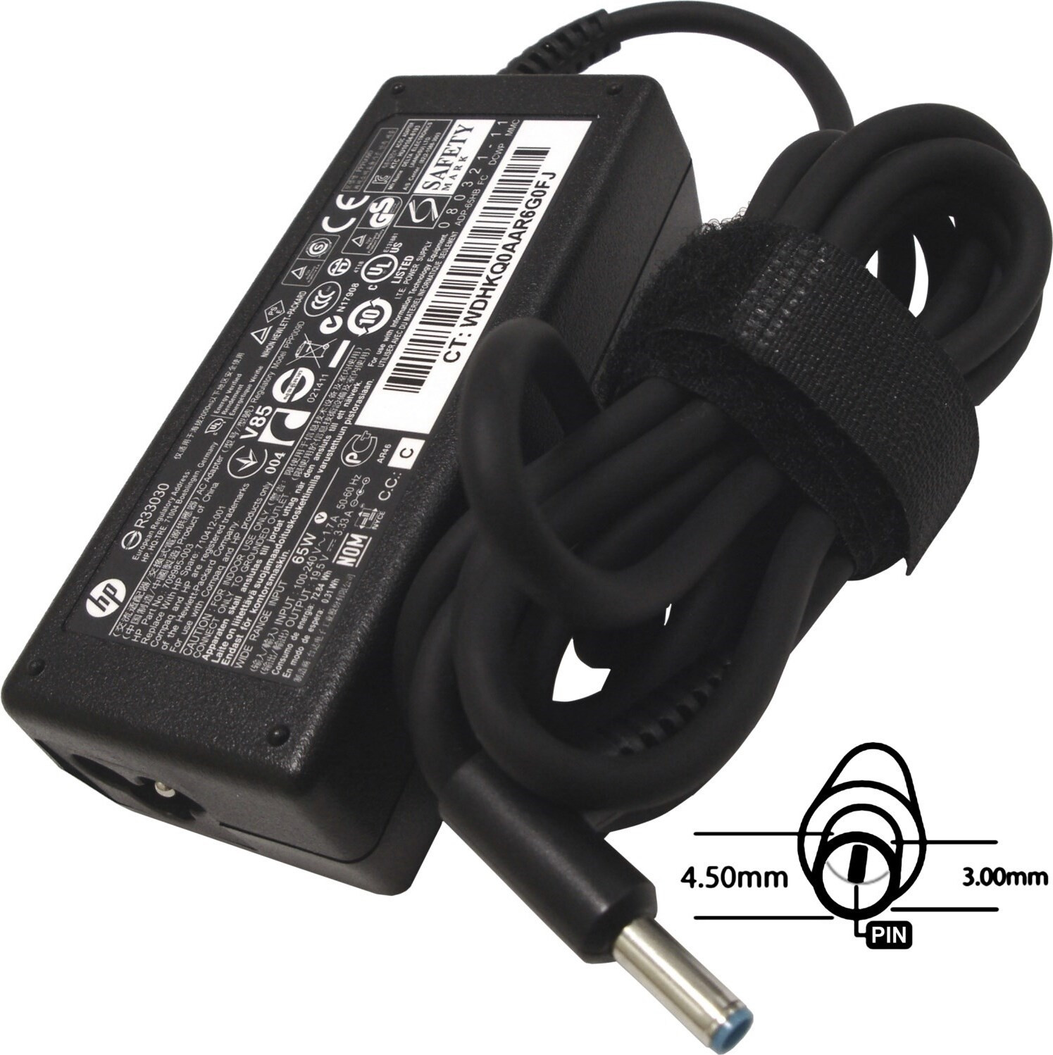 Originele HP Voedingadapter 65W, 19,5V, 4.5x3.0mm