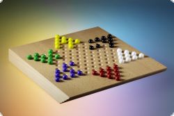 Gerhards Spiel Sternhalma - oder auch Chinese Checkers 241026