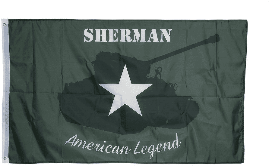 101 INC Fostex Flagga - Sherman Tank
