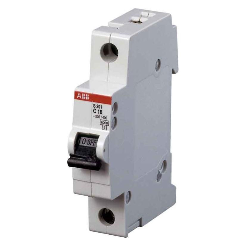 ABB STOTZ-KONTAKT Sicherungsautomat 6kA 63A C 1p S201-C63 (2CDS251001R0634)