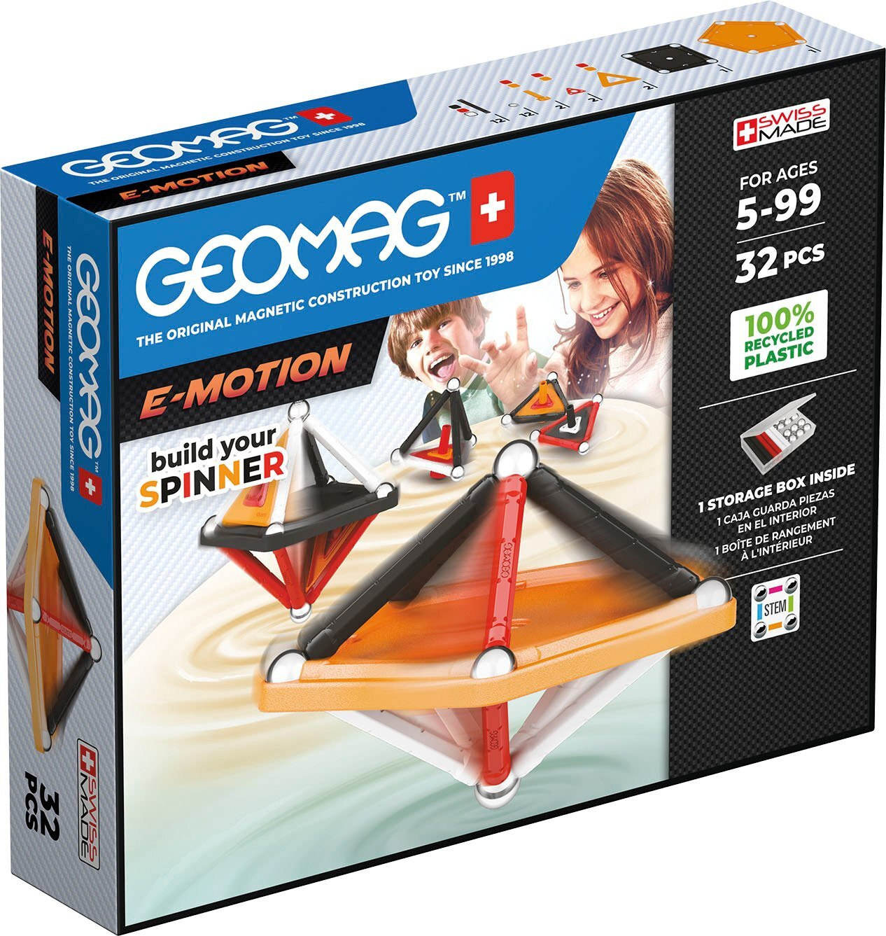 Geomag E-motion Panels magnetisch speelgoed, meerkleurig