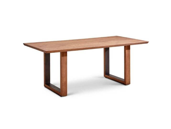 Styles United Clifton Esstisch mit U-Holzgestell Modern, Natur,