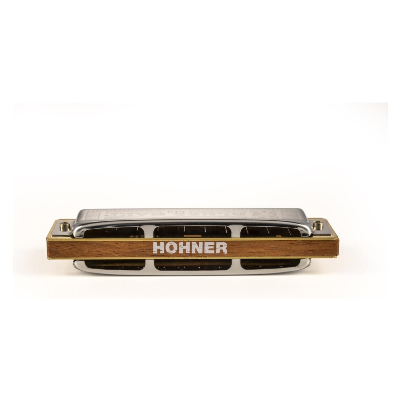 Hohner Diatonische Blues-Harmonika, H-Tonart, 10 Löcher, mit (Mundharmonika, Diatonisch) (M533126P)