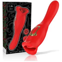 Mia, Vibrator, Siena Dreifaches Vergnügen Vibrieren + Beissen