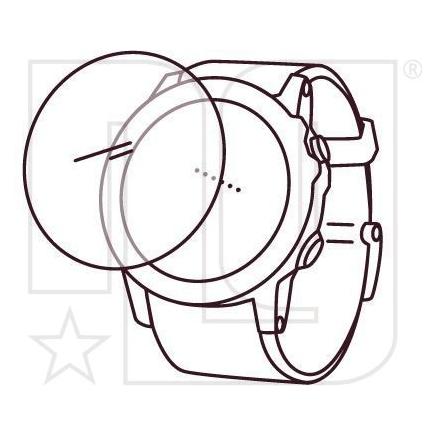 NG Sports Schutzfolien Set, Garmin fenix, venu, forerunner, (VE/2 Stk.) (40086483)