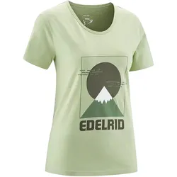 Edelrid, Damen, Sportshirt, Highball T-Shirt (M), Grün, M