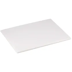 ILSA Weißes HDPE-Schneidebrett mit verbundenen Kanten und Ränder cm 60x40