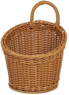 Uplift Treasures Handwoven Rattan Hanging Storage Basket 5
