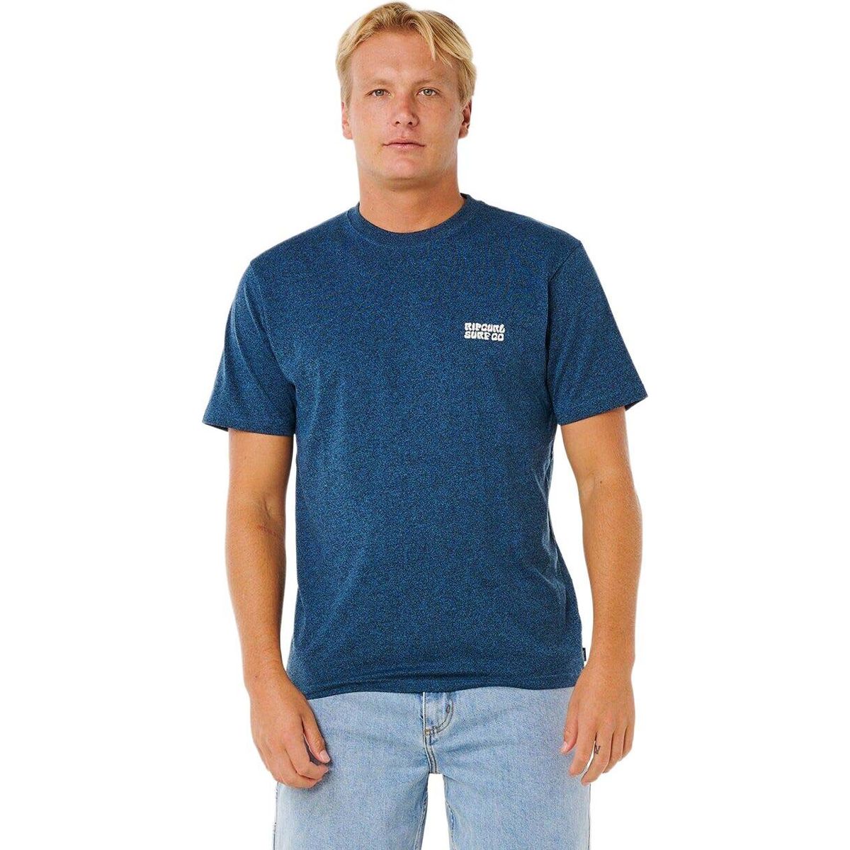 RipCurl Easy Embroid Tee navy marle (3277) XL 0XFMTE-3277-XL