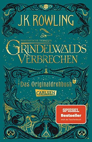 Rowling, J. K. - Phantastische Tierwesen: Grindelwalds Verbrechen (Das Originaldrehbuch): Wunderschöne Ausgabe, gestaltet von MinaLima! (Phantastische Tierwesen und wo sie zu finden sind: Die Originaldrehbücher) - Preis vom 10.10.2026 11:48:34 h