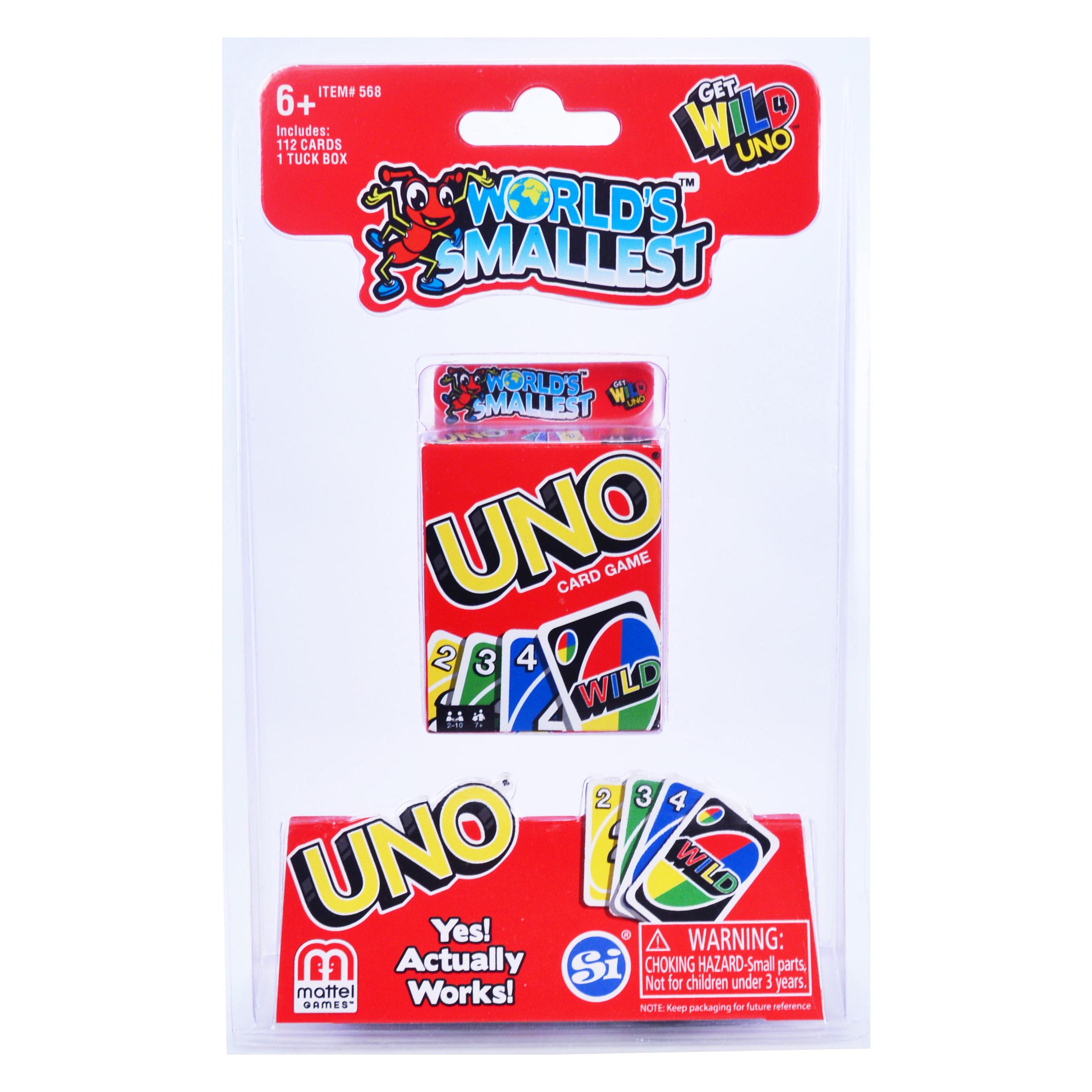 Super Impulse Worlds Smallest Uno (Deutsch, Englisch, Französisch, Italienisch, 2 - 10 Spieler) (23351936)