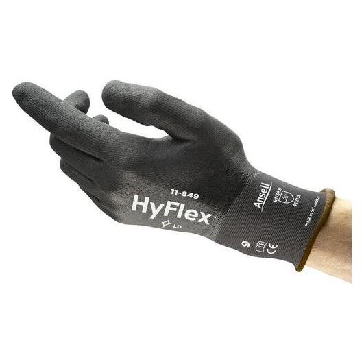 HyFlex Handschuhe Schaumstoff, Nitril Schwarz (7) (11849070)