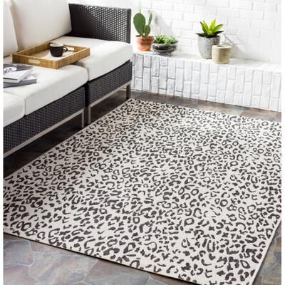 Livabliss Rowdie Indoor/ Outdoor Leopard Print Area Rug