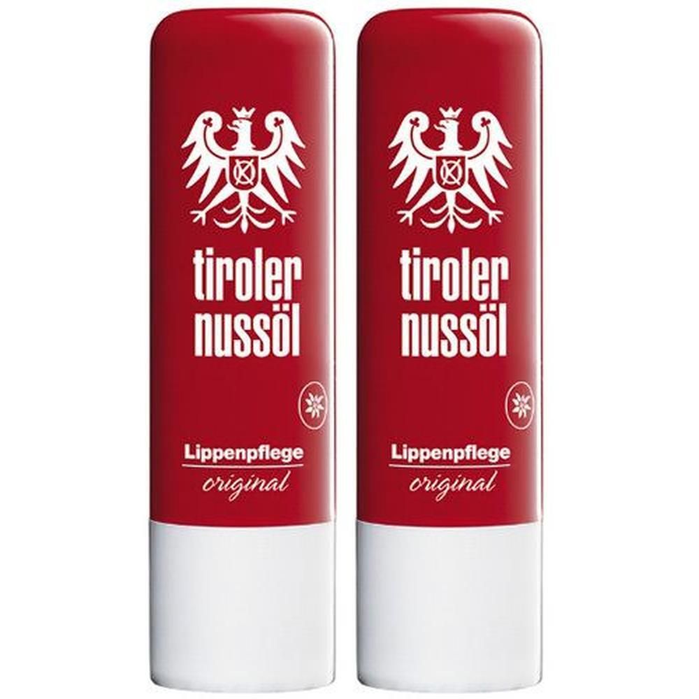 Tiroler Nussöl orig.Lippenschutz LSF 25 2x 2x4,8 g Stifte