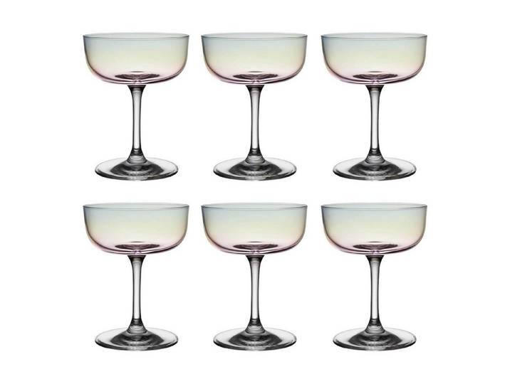 like. by Villeroy & Boch Sektglas Like Glass Sektschalen / Dessertschalen 100 ml, 6-tlg., Glas