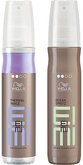 300ml Wella Professionals EIMI Bad Hair Day Set unbändiges, längeres Haar (Thermal Image 150ml + Ocean Spritz 150ml)