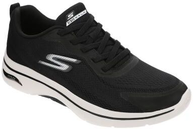 Skechers Performance GO WALK Arch Fit 2.0-Levy (Men's) Athletic in Black/White, Size 8.5 M, Textile