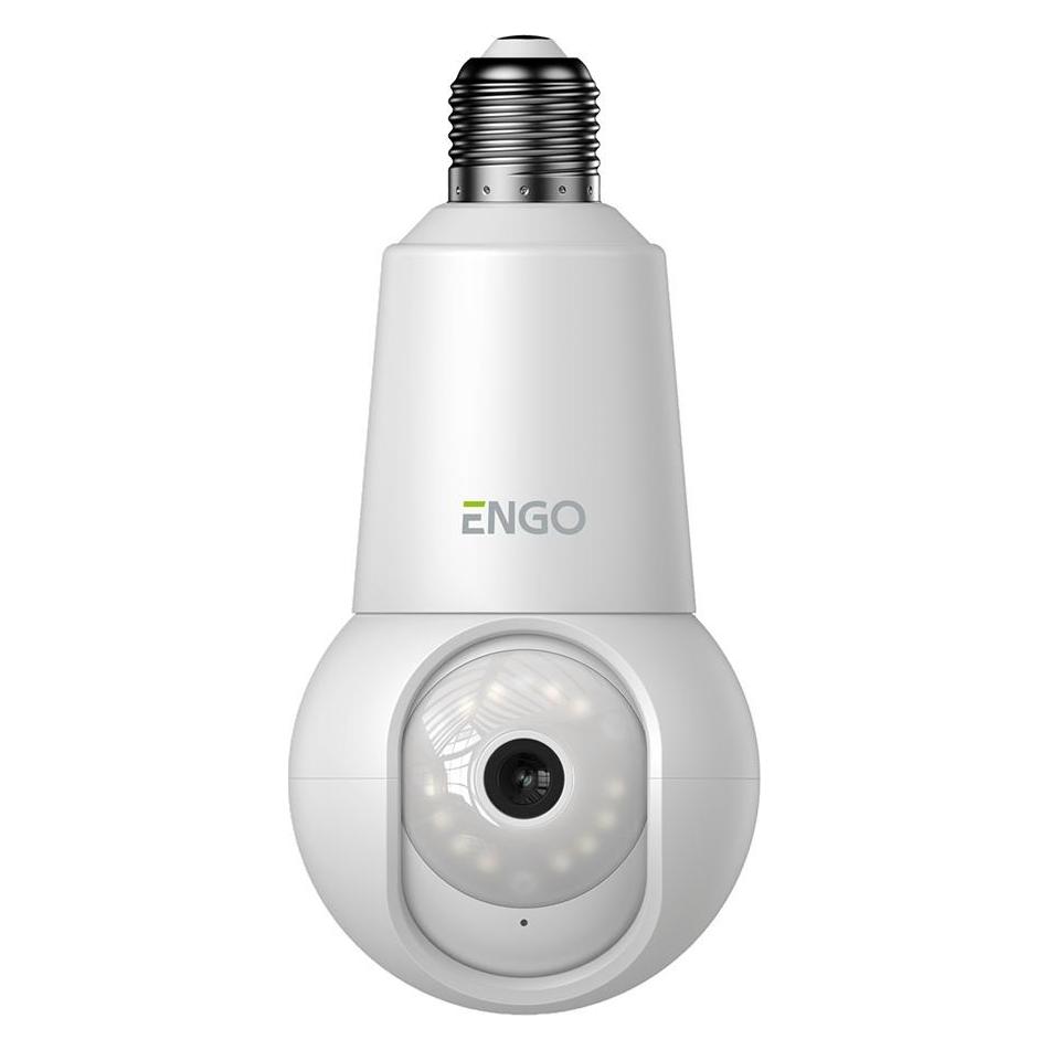 Engo Steuerung ECAM-E27 - Smart-Kamera mit WLAN für E27-Lampen, 4 MP (ENGO CONTROLS)