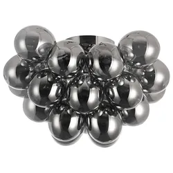 Deckenleuchte Balbo Nickelfarben max. 28 Watt Deckenlampe