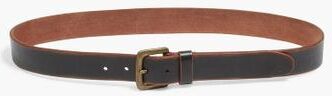 Lucky Brand Santa Fe Leather Belt - Men's Accessories Belts in Black, Size 38