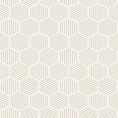 Veer Decor Striped Hexagonal Mosaic Peel and Stick Wallpaper