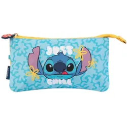 Disney Stitch - 3přihrádkový Federmäppchen aus der Kollektion Tropical
