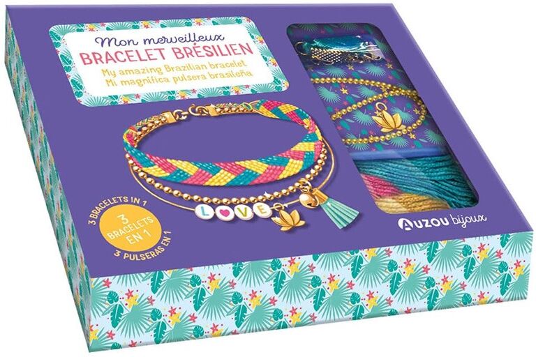 Mon superbe bijou : Mon merveilleux bracelet brésilien - Auzou