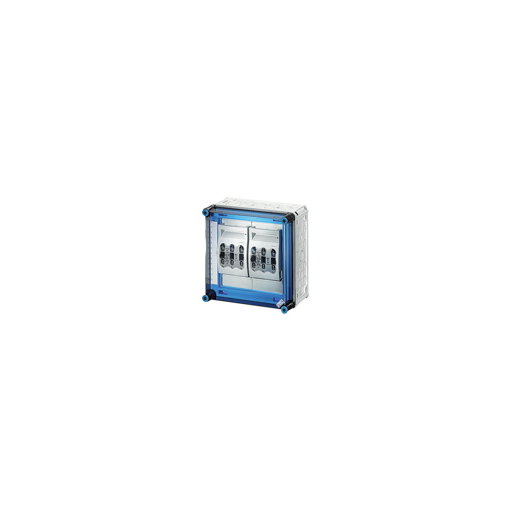 Hensel Mi-NH-Si.lasttrenn-Gehäuse 2x3xNH00, 250A 5pol. Mi 6265 (20001284)