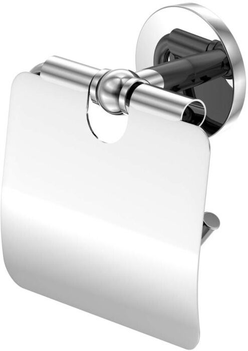 Steinberg Toilettenpapierhalter Serie 650 chrom, mit Deckel