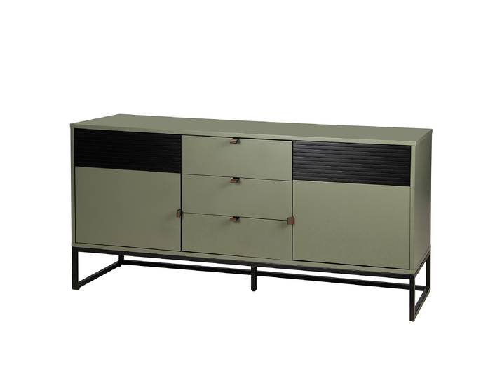 Enfilade 160 cm 160 x 75 x 40cm Vert/Vert olive