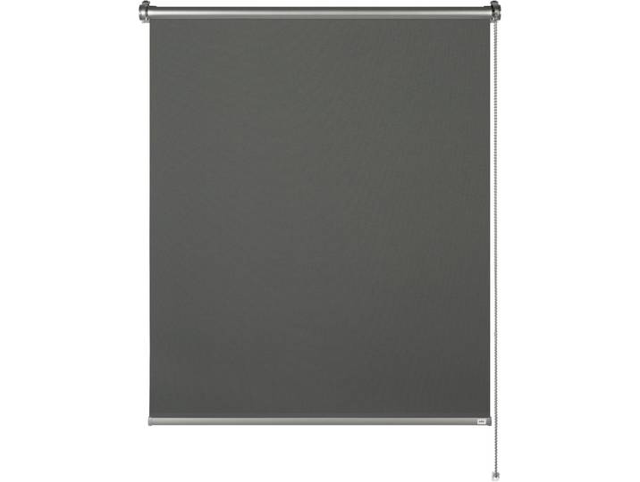Seitenzugrollo Thermorollo Martha , grau (anthrazit), B:75cm H:150cm, Polyester, SCHÖNER WOHNEN-KOLLEKTION, Rollos, Seitenzugrollo, Schöner Wohnen Rollo, geklebt
